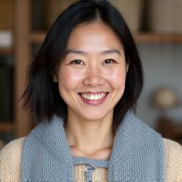 환하게 웃고 있는 반도 공예의 창립자 김민지.